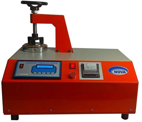 digital bursting strength tester manufacturers|digital and reliable burst strength tester.